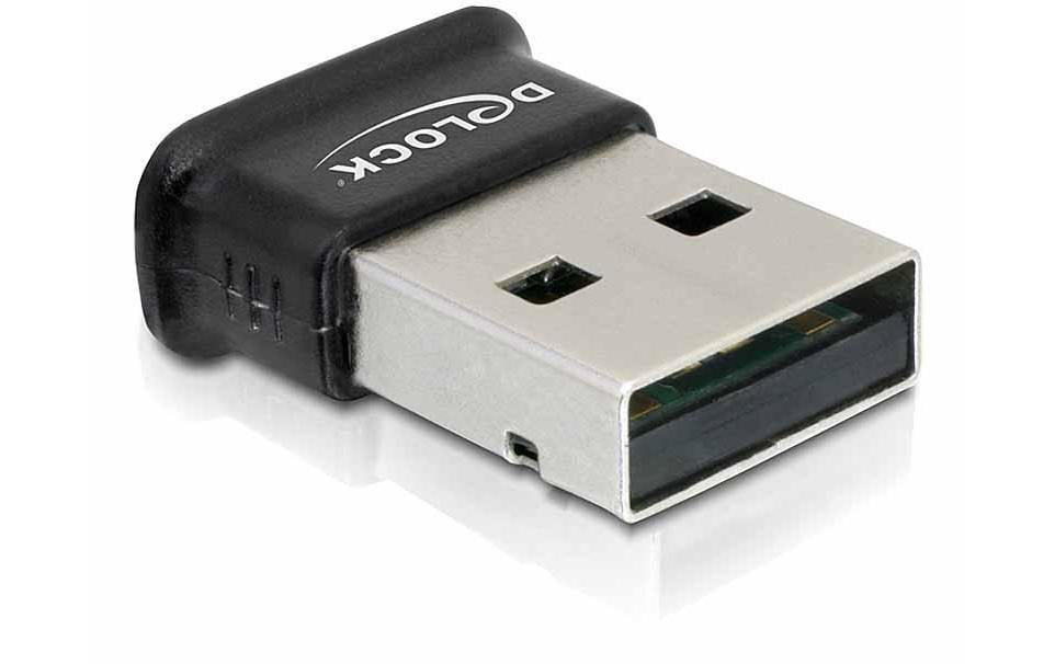 DeLock 61889 USB Bluetooth Adapter V4.0 Dual Modus, Klasse 2, Broadcom Chip,