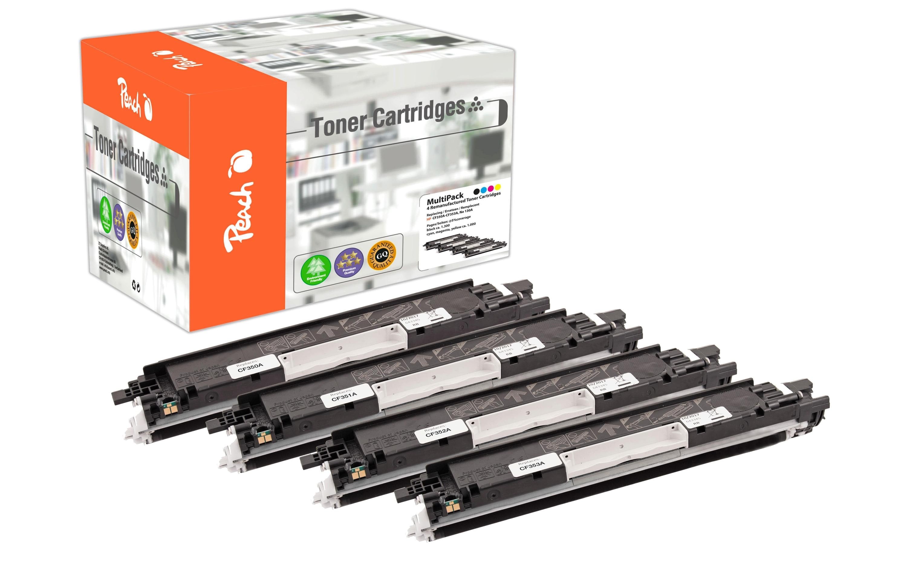 Peach Toner HP CF35A- Serie Combi Pack je 1x bk, c, m, y