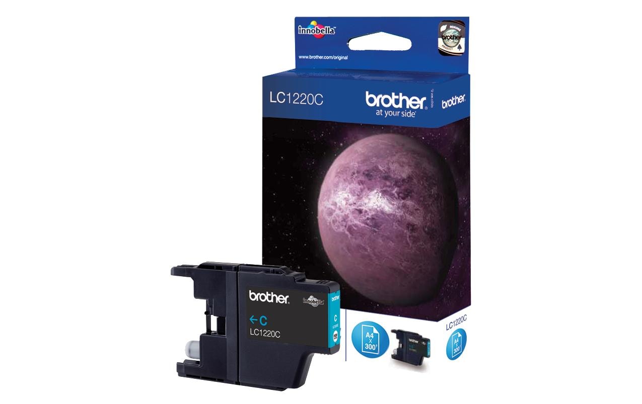 Tinte Brother LC-1220C, cyan 300 Seiten