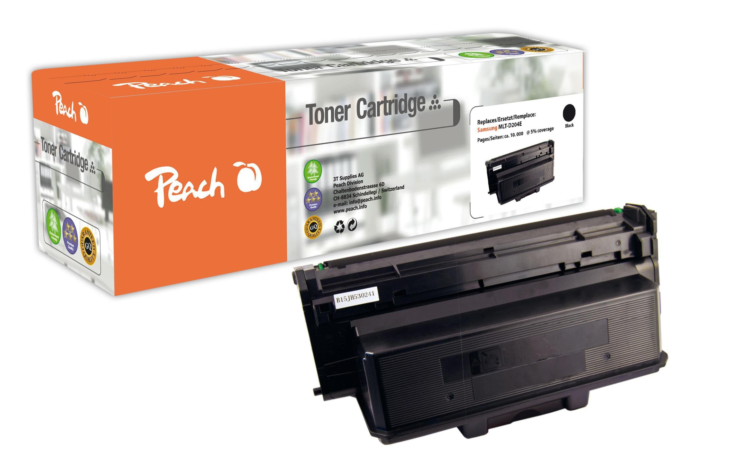 Peach Toner Samsung MLT-D204E black 10'000 Seiten