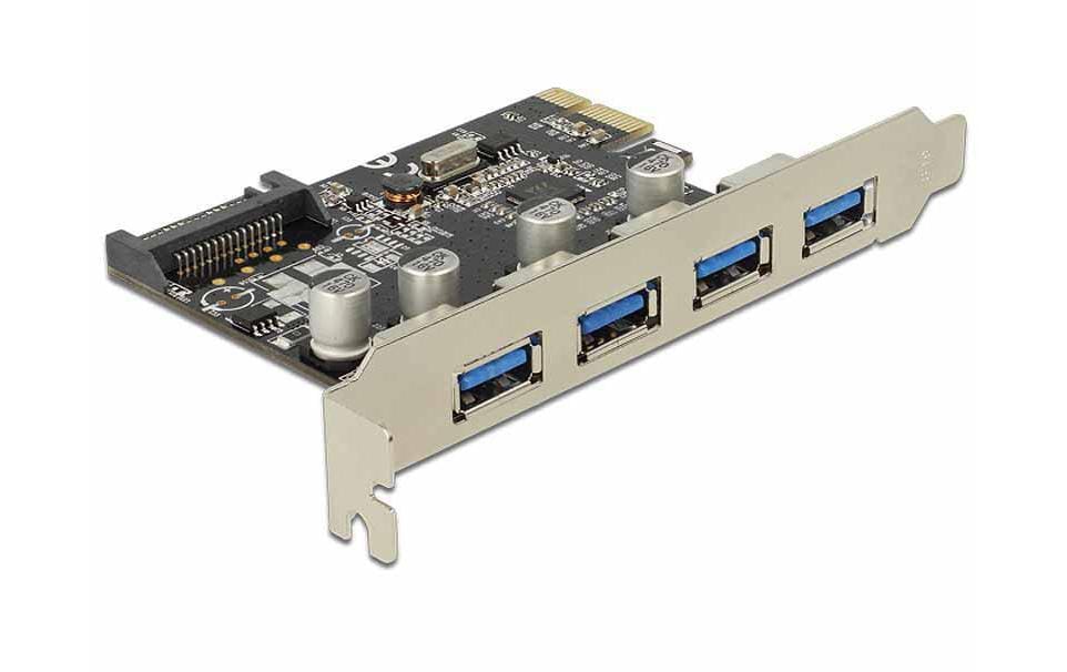 Delock 89297 PCI Express 4x USB 3.0 VLI Chipsatz,