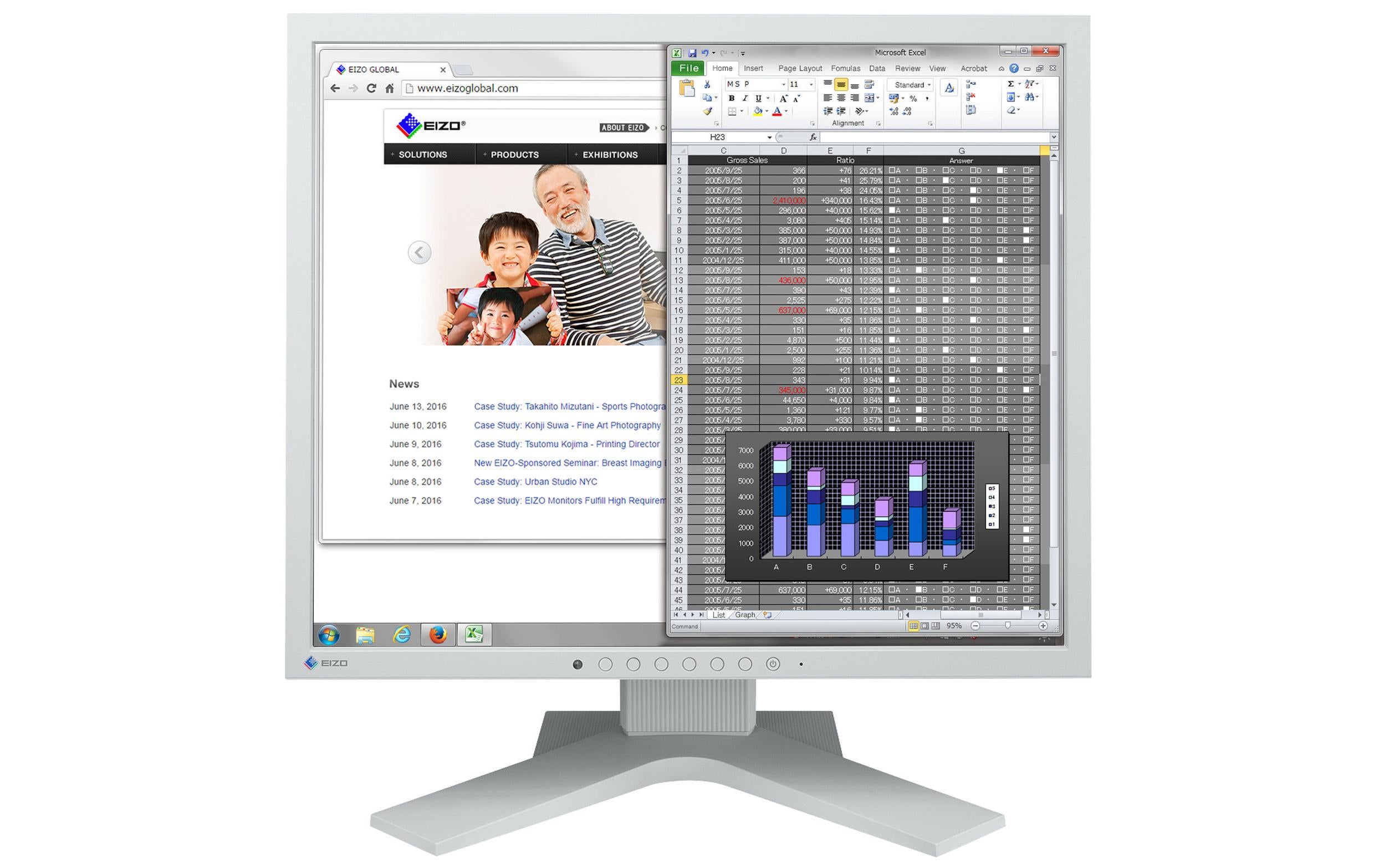 EIZO S1934H Swiss Edition 19" grau