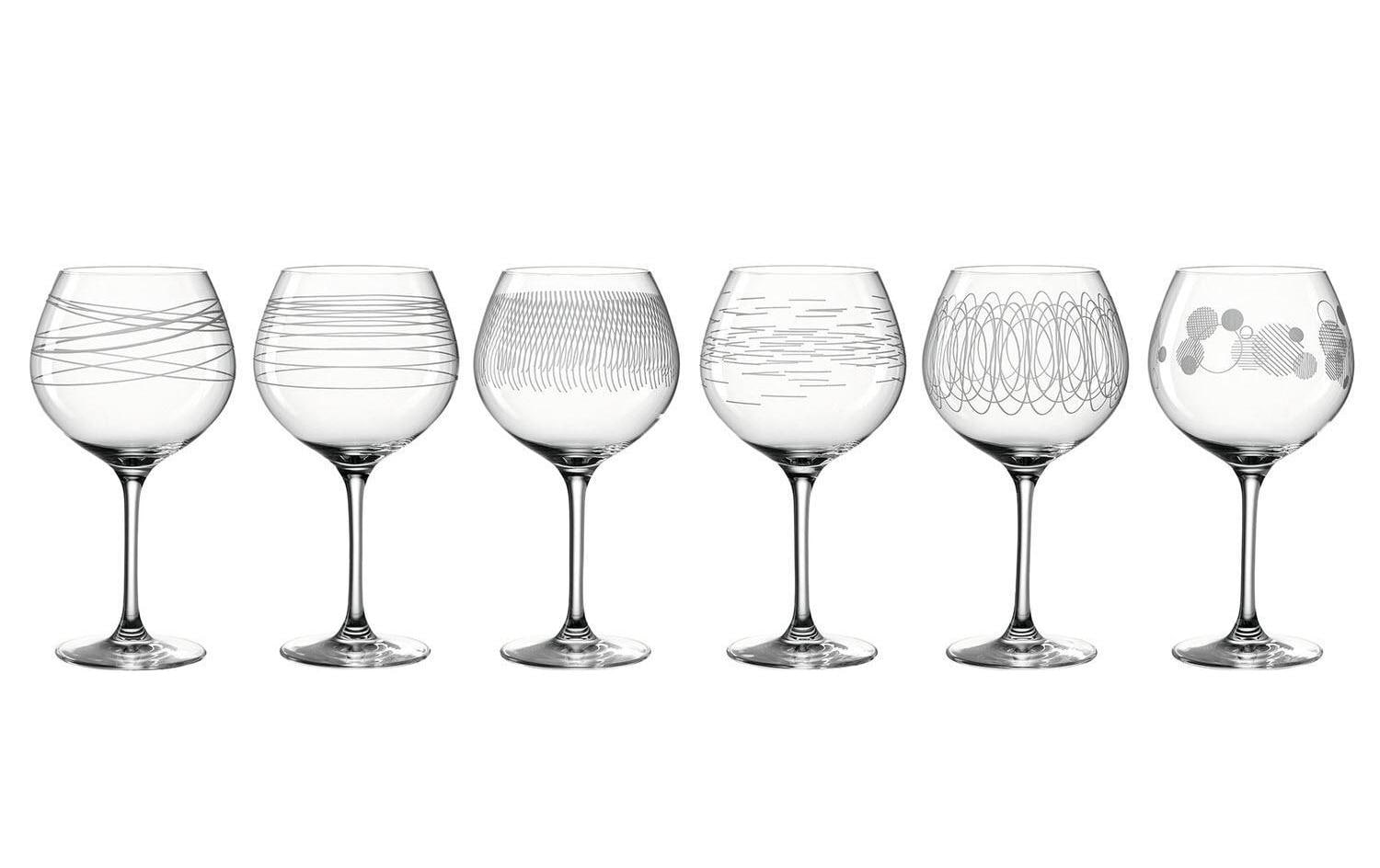 Leonardo Weinglas Casella 630ml 6tlg 6er Set, D: 8cm, H: 21cm Vol: 630ml