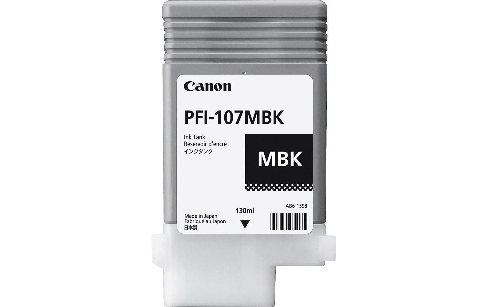 Tinte Canon PFI-107MBK matte  black 130ml