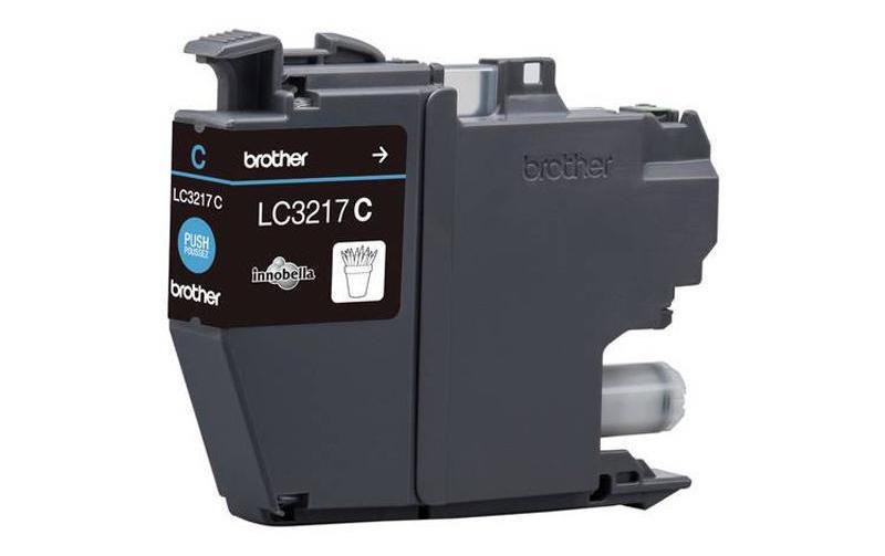 Tinte Brother LC-3217C, cyan, 550 Seiten