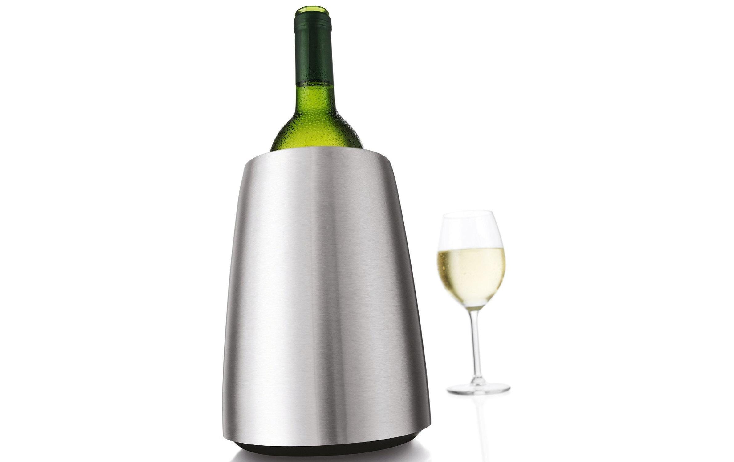 Vacu Vin Active Wine Cooler Elegant Inox Aktivkühler ohne Eis