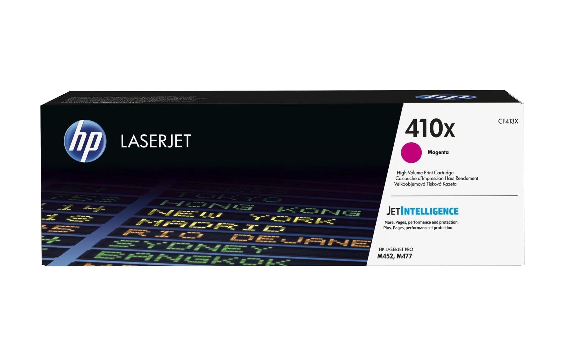 HP Toner 410X - Magenta (CF413X) Seitenkapazität ~ 5'000 Seiten