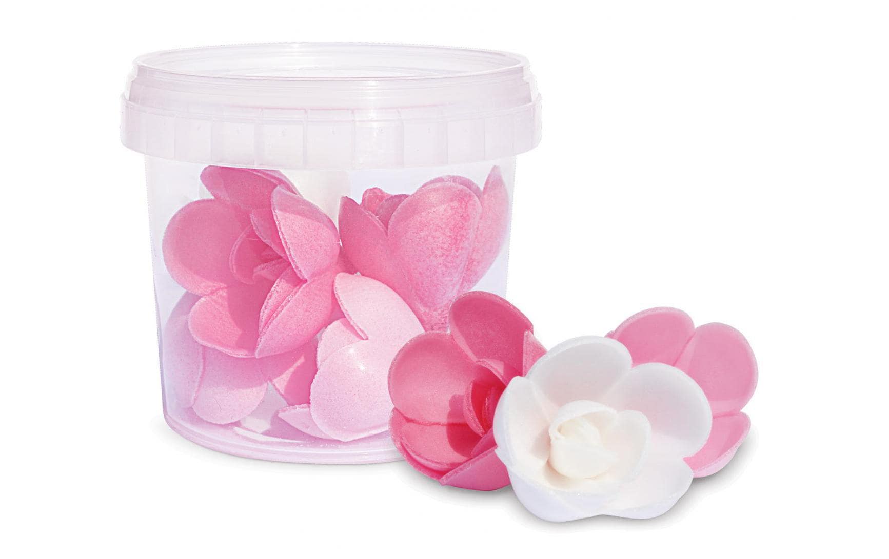 ScrapCooking Zuckerfiguren Rosenblüten 6 Stück