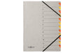 Pagna Ordnungsmappe A4 Easy Grey 12 Fächer, orange