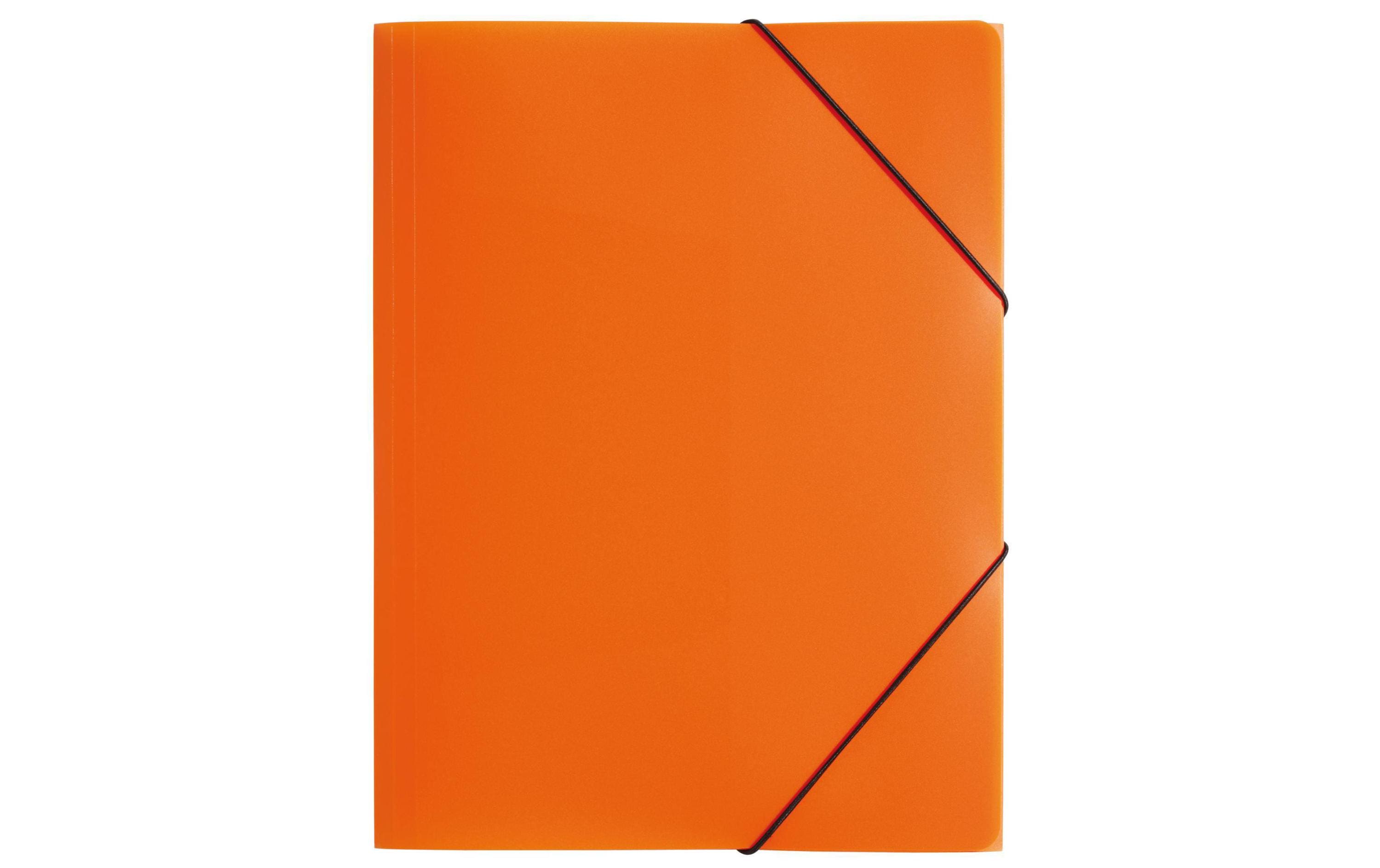 Pagna Gummizugmappe A4, PP orange