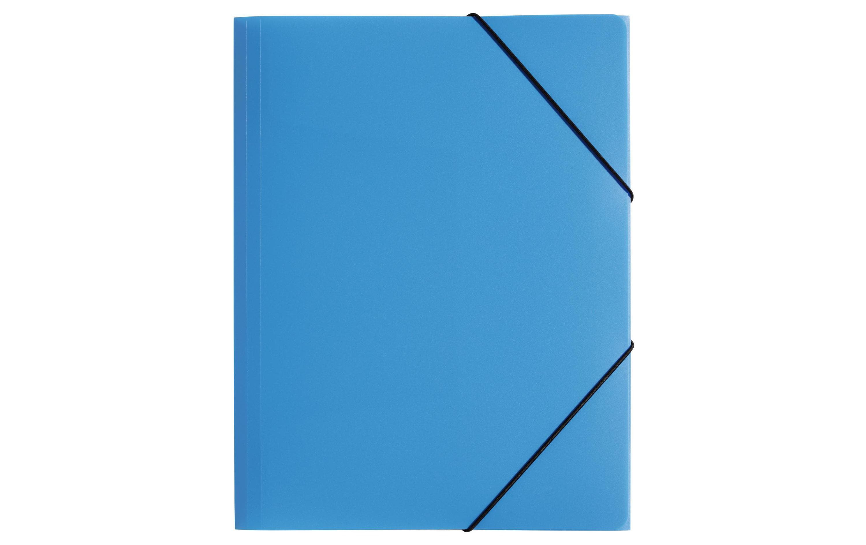 Pagna Gummizugmappe A4, PP hellblau