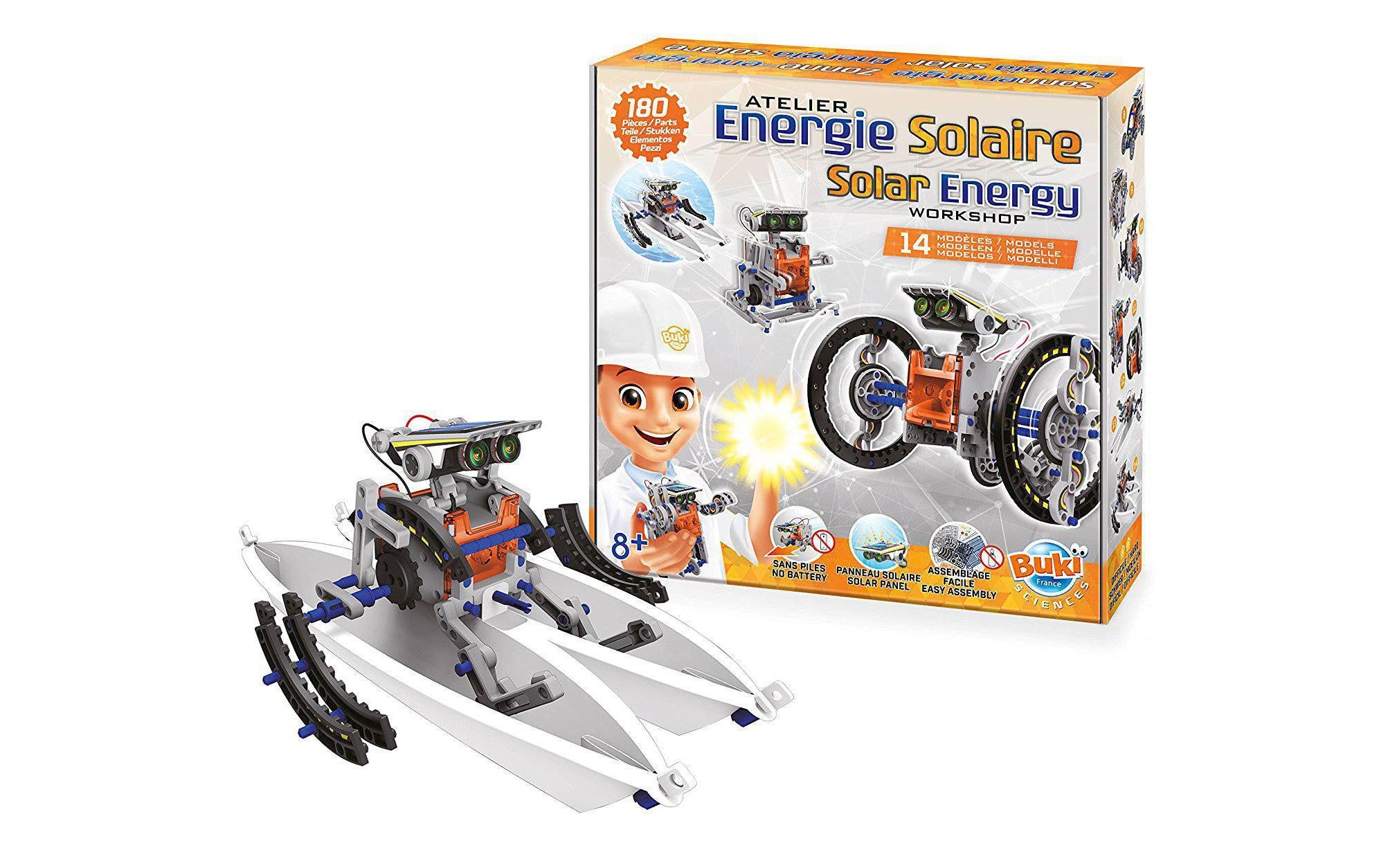 Sonnenenergie 14 in 1 Alter: 8+, 180 Teile, 14 Modelle