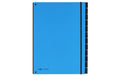 Pagna Pultmappe A4 Trend 12 Fächer, hellblau