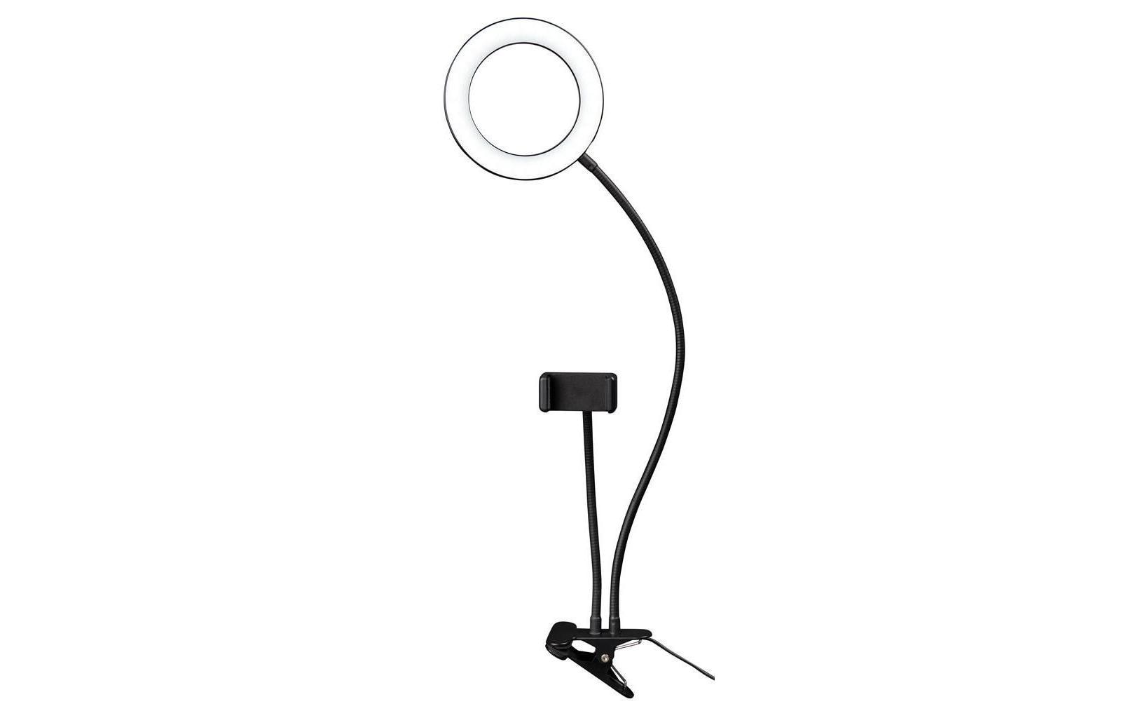 Dörr LED Selfie Ringlicht Bi-Color zum Klemmen