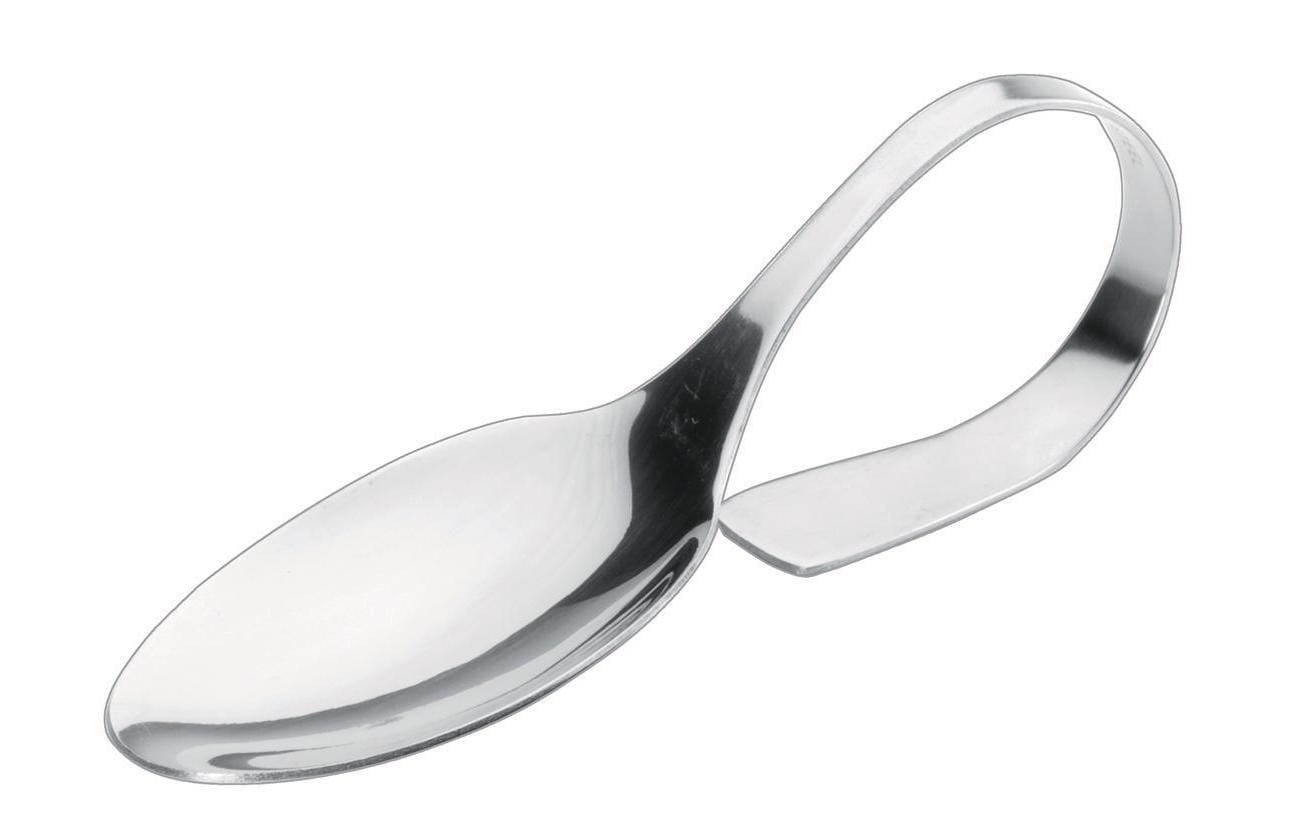 Ibili Fingerfood Löffel 13 cm x  4 cm, Edelstahl