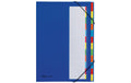 Pagna Deskorganizer A4 Premium 12 Fächer, blau