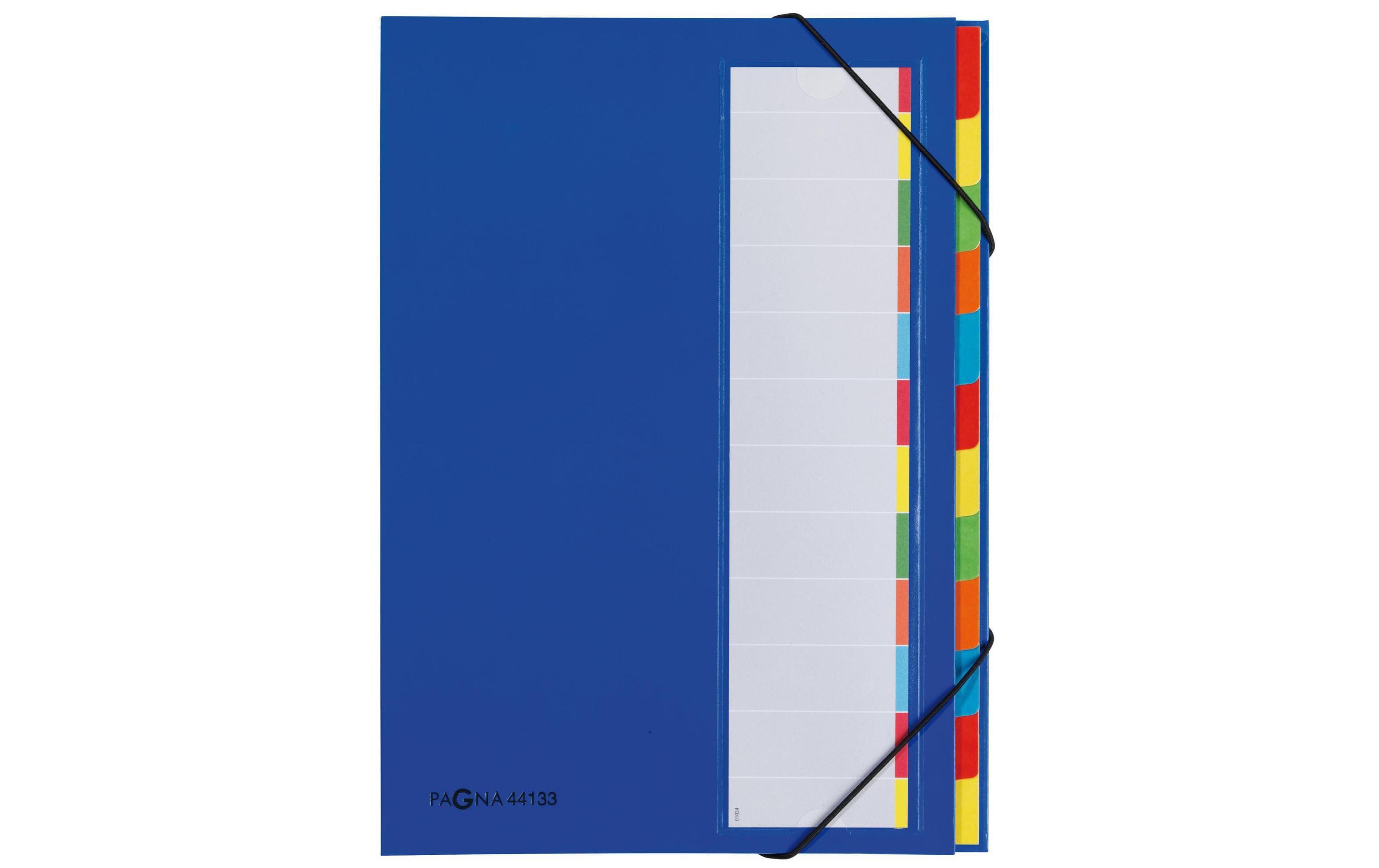 Pagna Deskorganizer A4 Premium 12 Fächer, blau