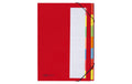 Pagna Deskorganizer A4 Premium 7 Fächer, rot