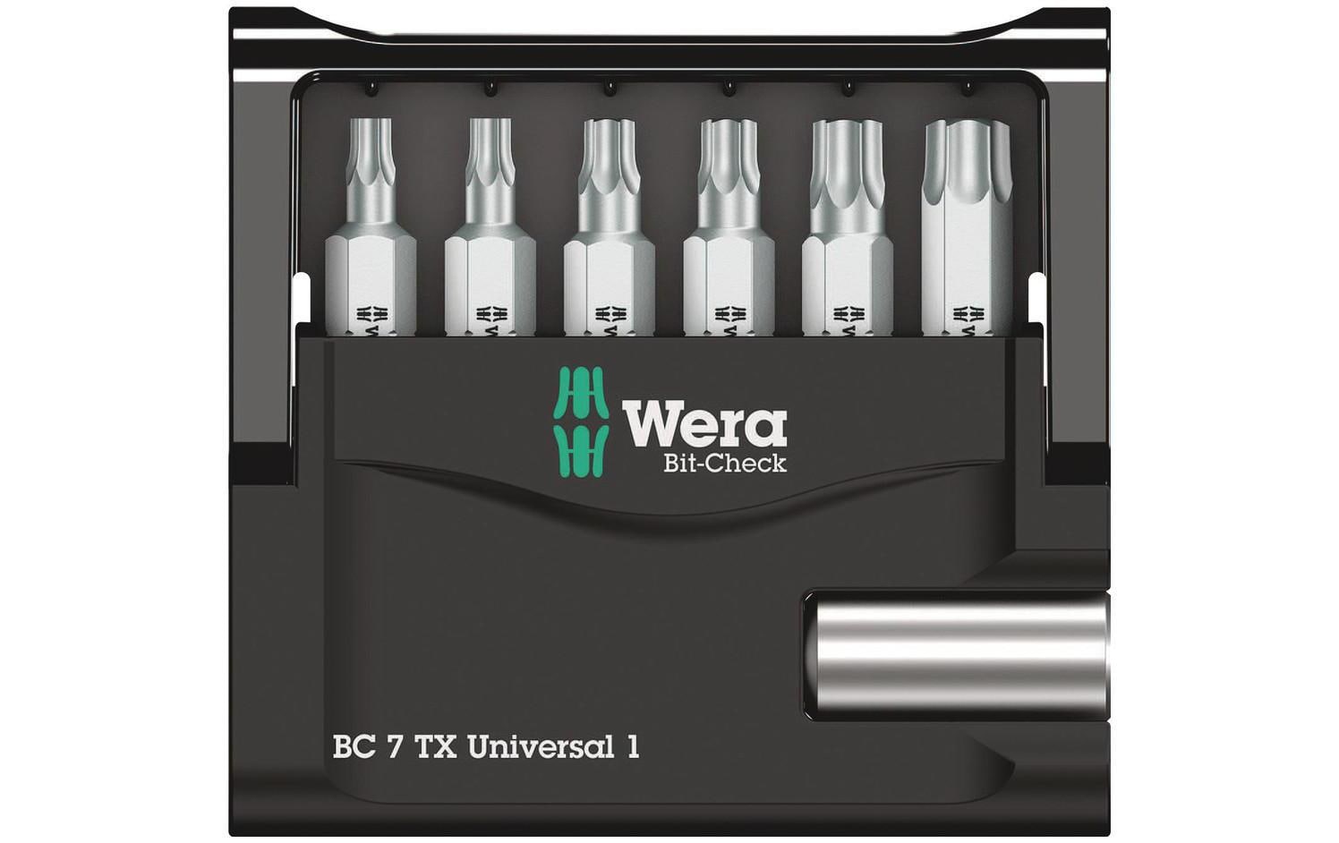 Wera Bit-Check 7 TX Universal 1 SB 7-teilig