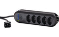 SICOTEC-USV Steckdosenleiste 5xT13, 10A Eingang Kaltgerätestecker 10A