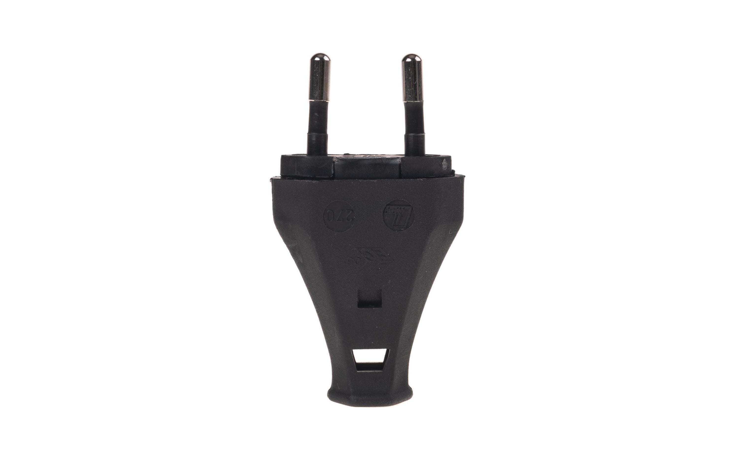STEFFEN STEKO stecker T26 schwarz 10-er Beutel, für Rundkabel