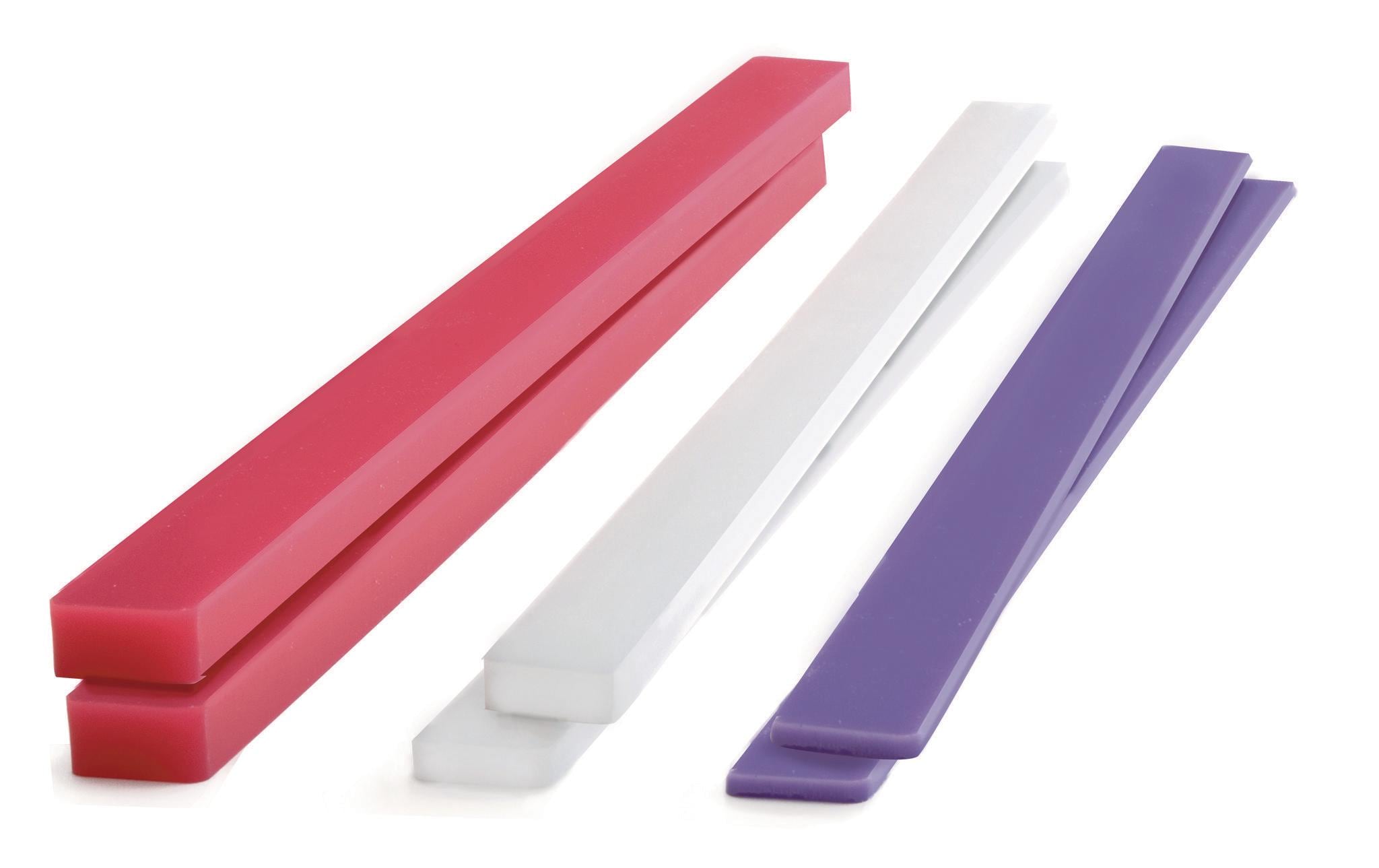 Ibili Teigstäbe 6 Stück Ausrollhöhen: 3 mm, 5 mm, 10 mm