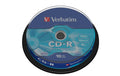 Verbatim CD-R 52x 80Min/700MB 10-Spindel Bis 52-fach, n.bedruckbar / mit Logo