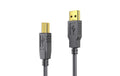 PureLink USB2.0-Kabel Typ A-B:10 Meter USB2.0, Typ A-B, Aktiv, vergoldet