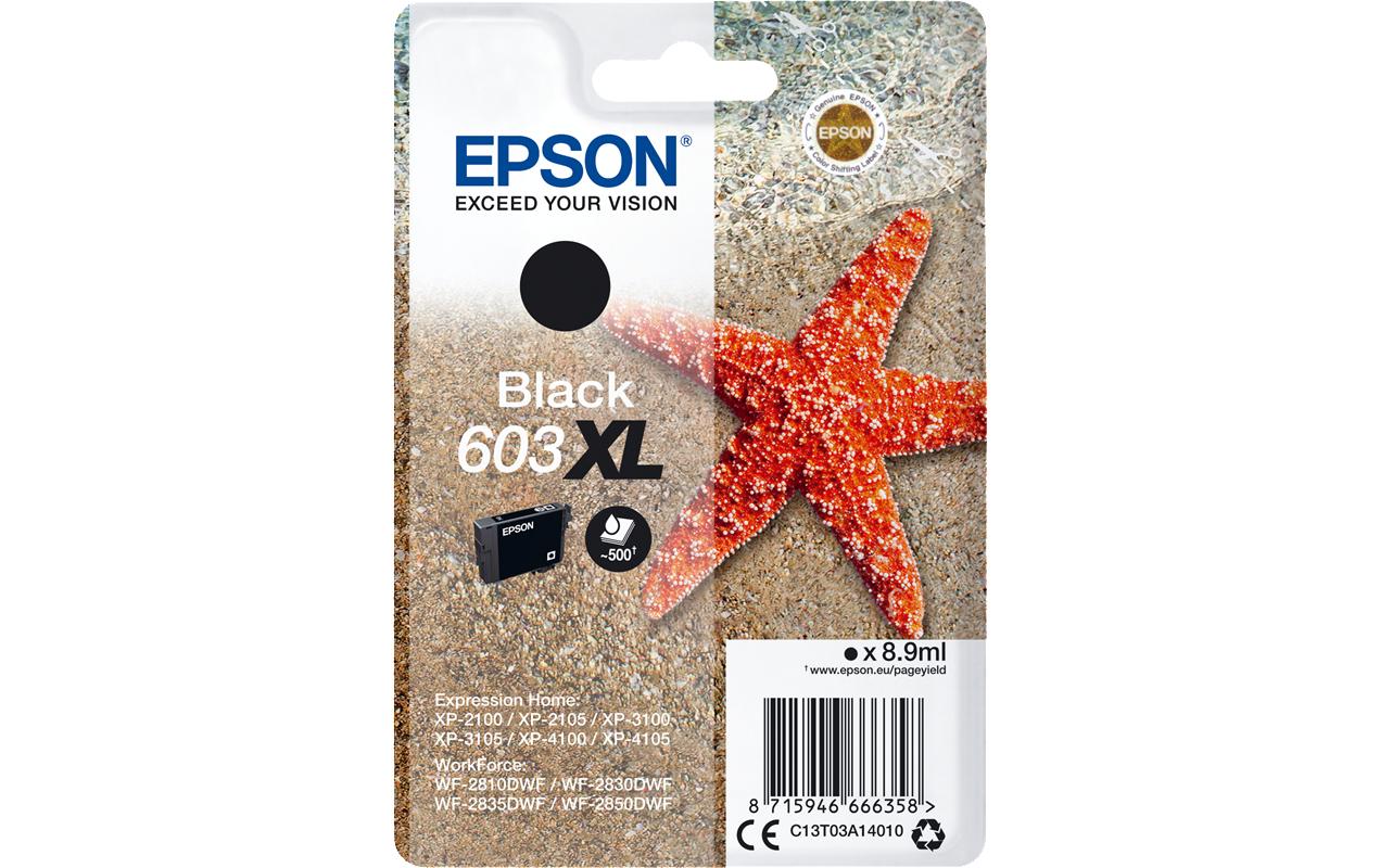 Tinte Epson C13T03A14010 Black XL, 350 S. Expression Home XP-2100,3100,4100, WF-2810