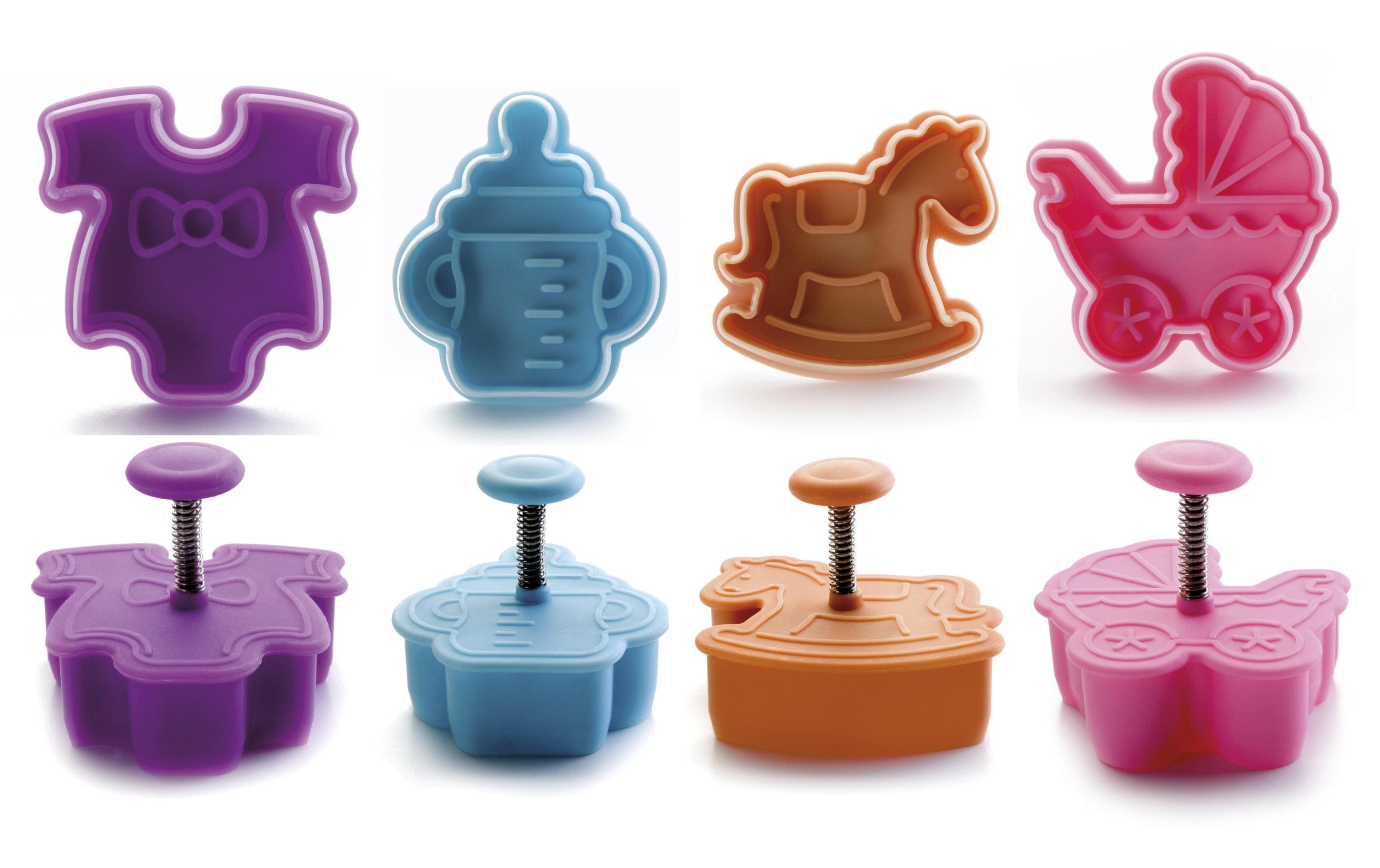 Ibili Ausstecher Baby 4er Set 4.5 cm x 5.5 cm