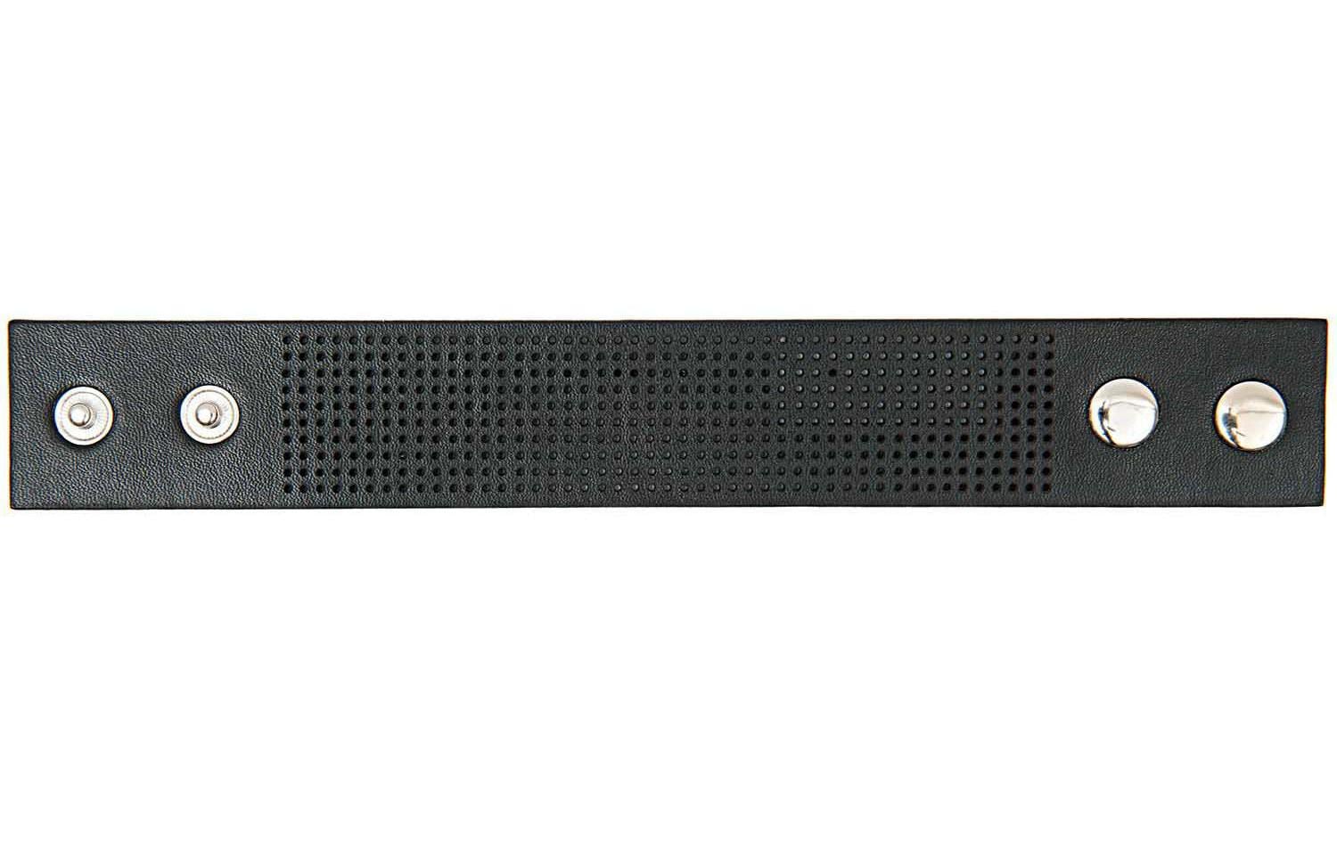 Rico Design Armband zum Besticken 23 x 3 cm, schwarz