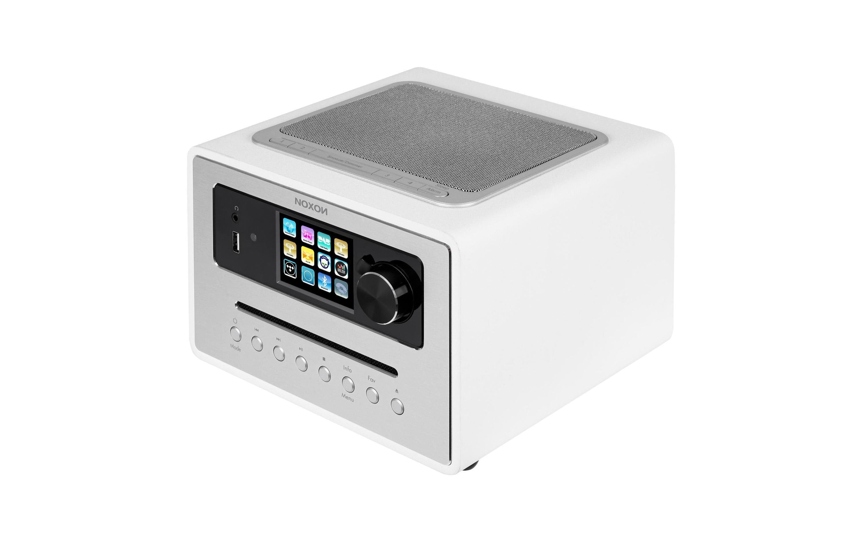 Noxon iRadio 500, DAB+ Radio Weiss, FM, DAB+, Internetradio, USB