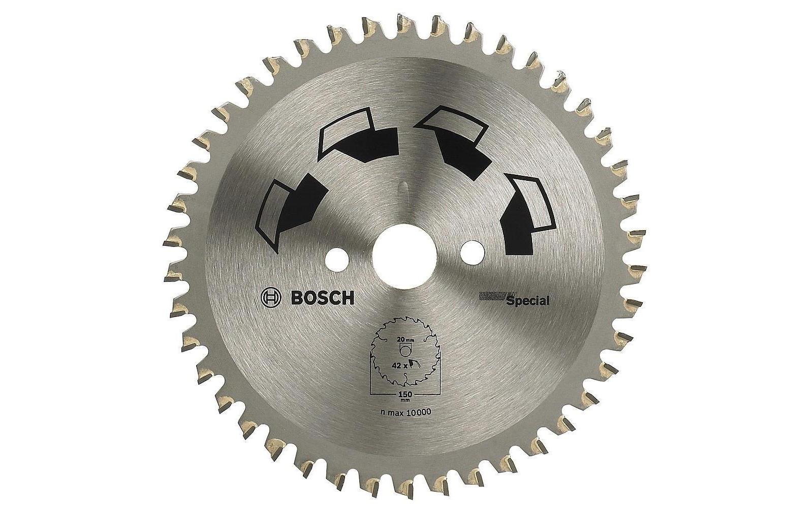 BOSCH Kreissägeblatt Special 150mm, Mehrzweckblatt