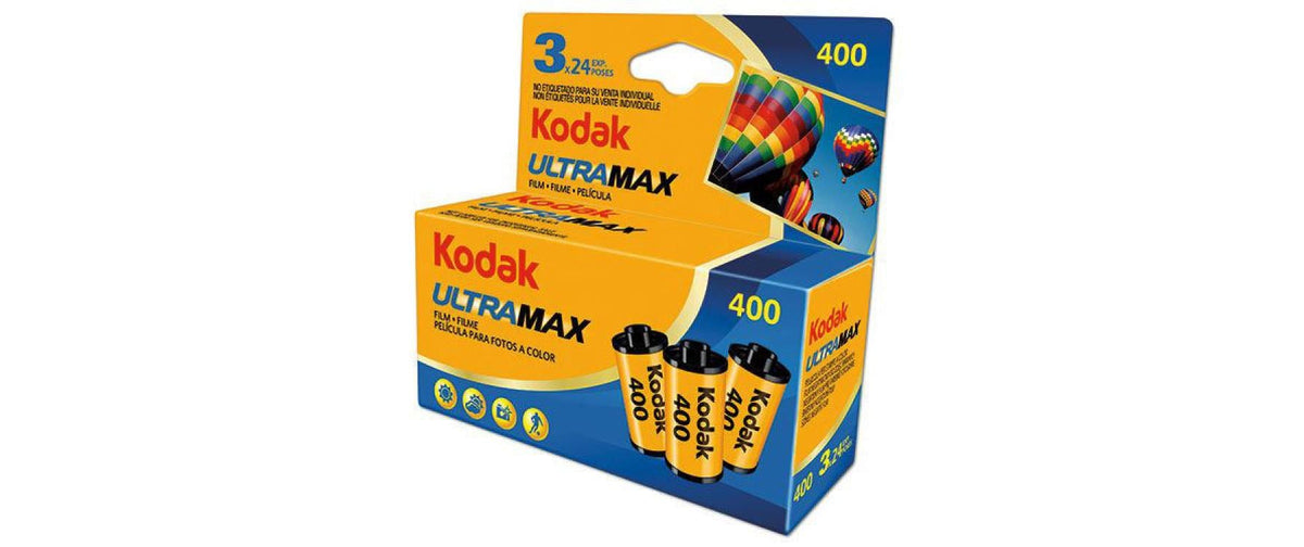Kodak Ultra Max 400 3x Film 135/24 3x 24 Film