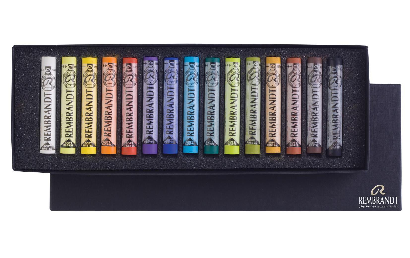 Rembrandt Pastellfarben Starter-Set 15 Pastelle, ohne Koffer