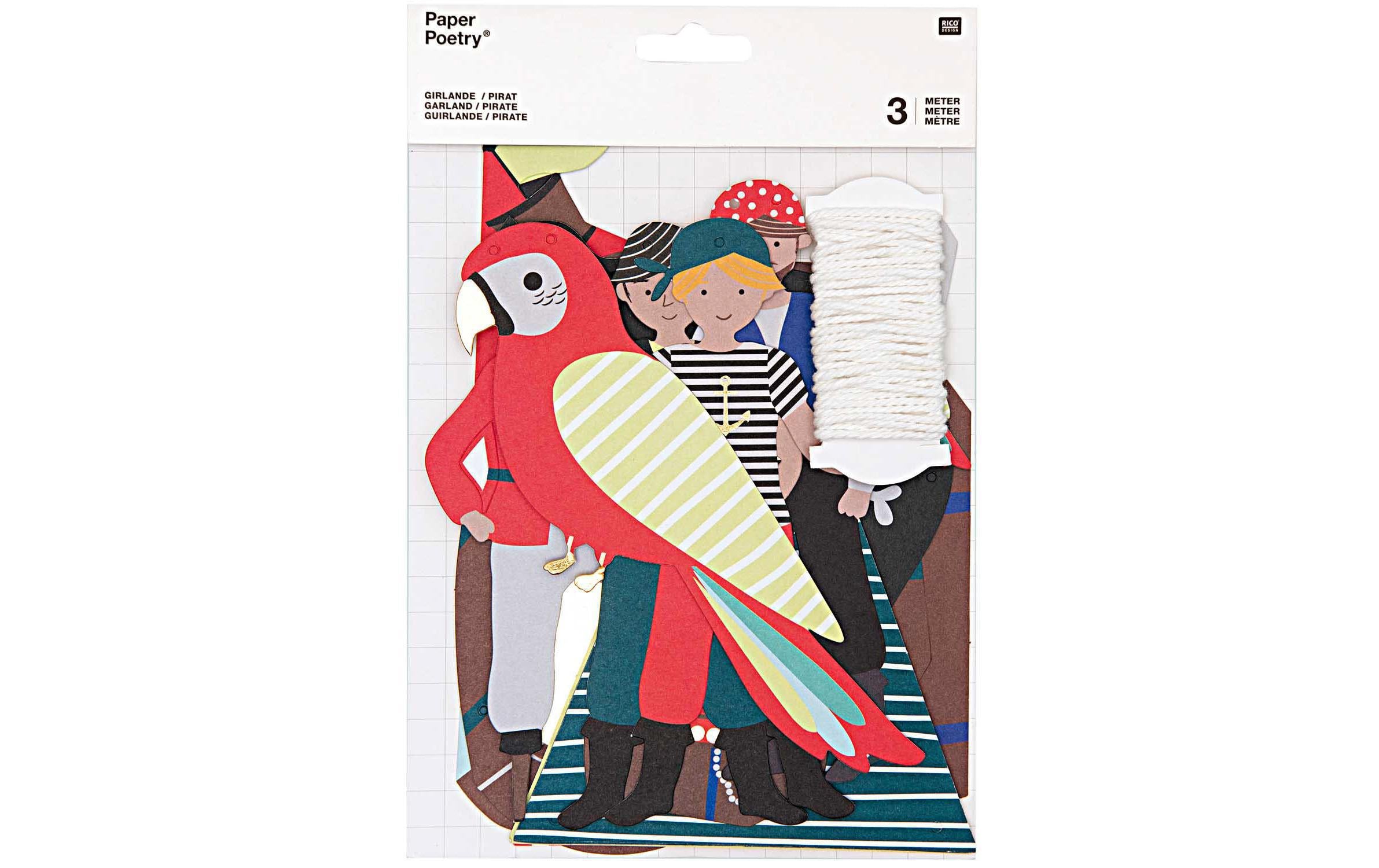 Rico Design Girlande Piraten 3 m