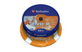 Verbatim DVD-R Medien 4.7GB,16x,25er Spind Wide Printable Surface