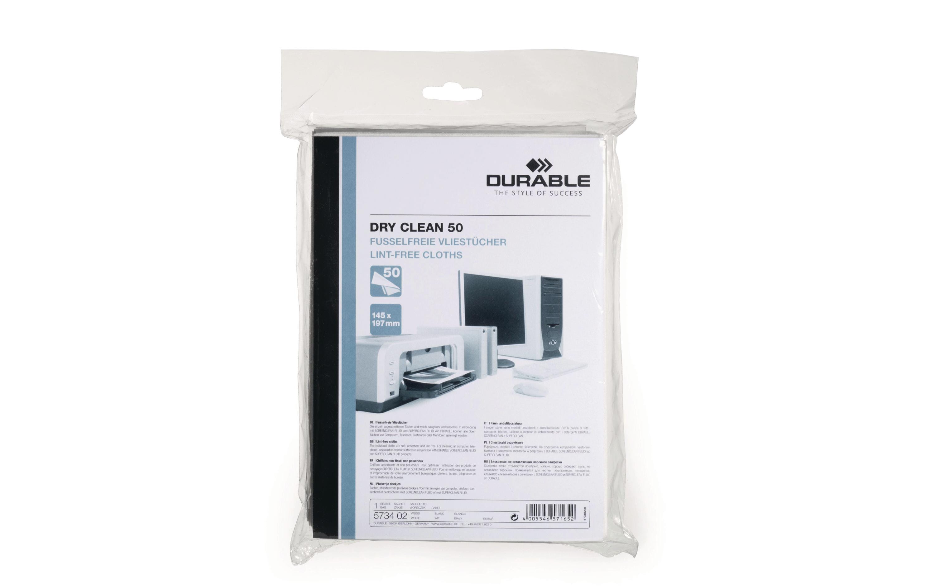 Durable Dry Clean 50 50 Tücher