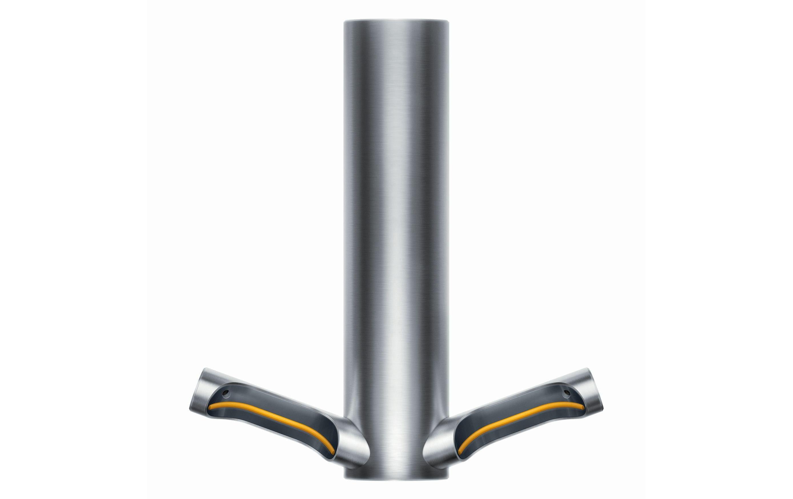 Dyson Airblade 9kj chromstahl für Wandmontage