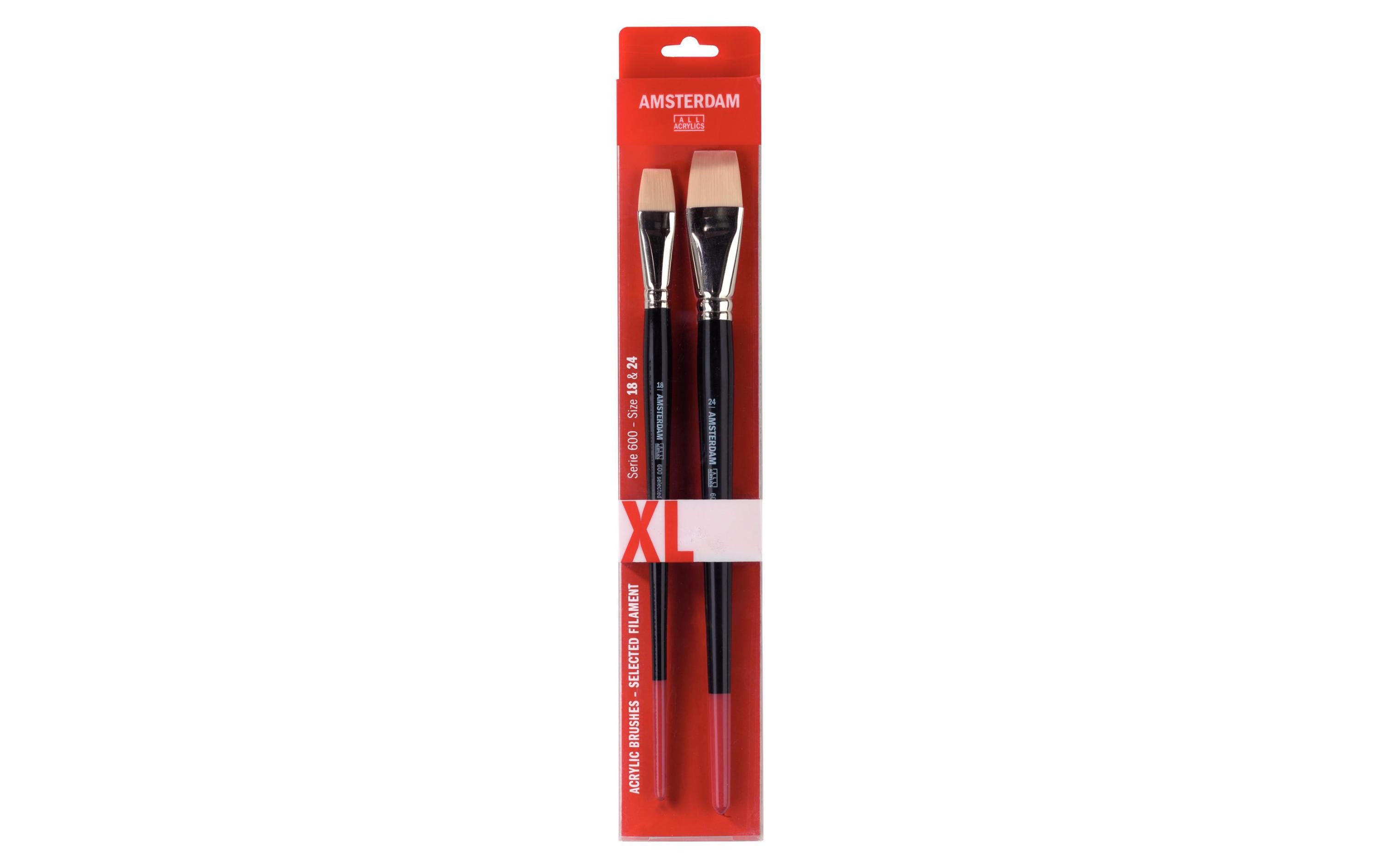 Amsterdam Acryl-Pinsel Set Series 600 XL Grösse 18-24
