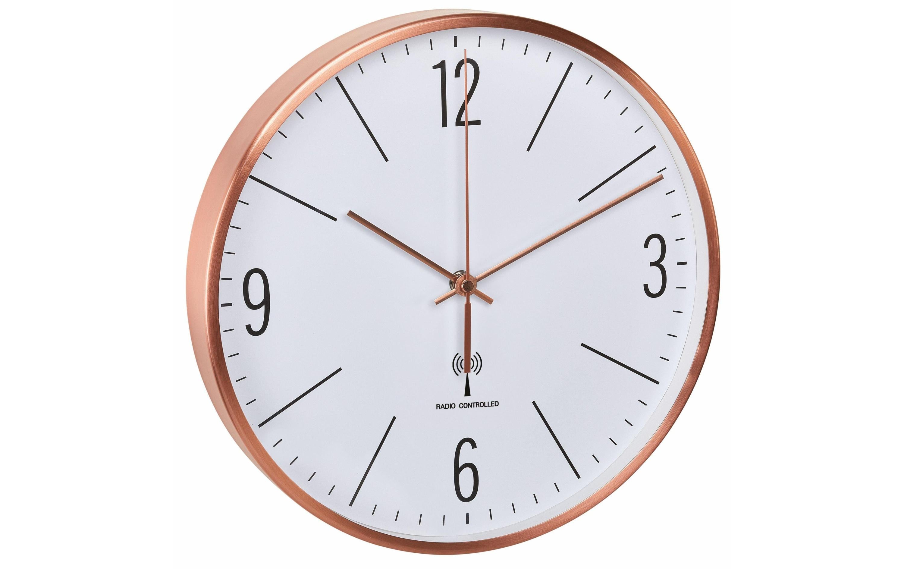 TFA  Funk-Wanduhr ohne Batterie