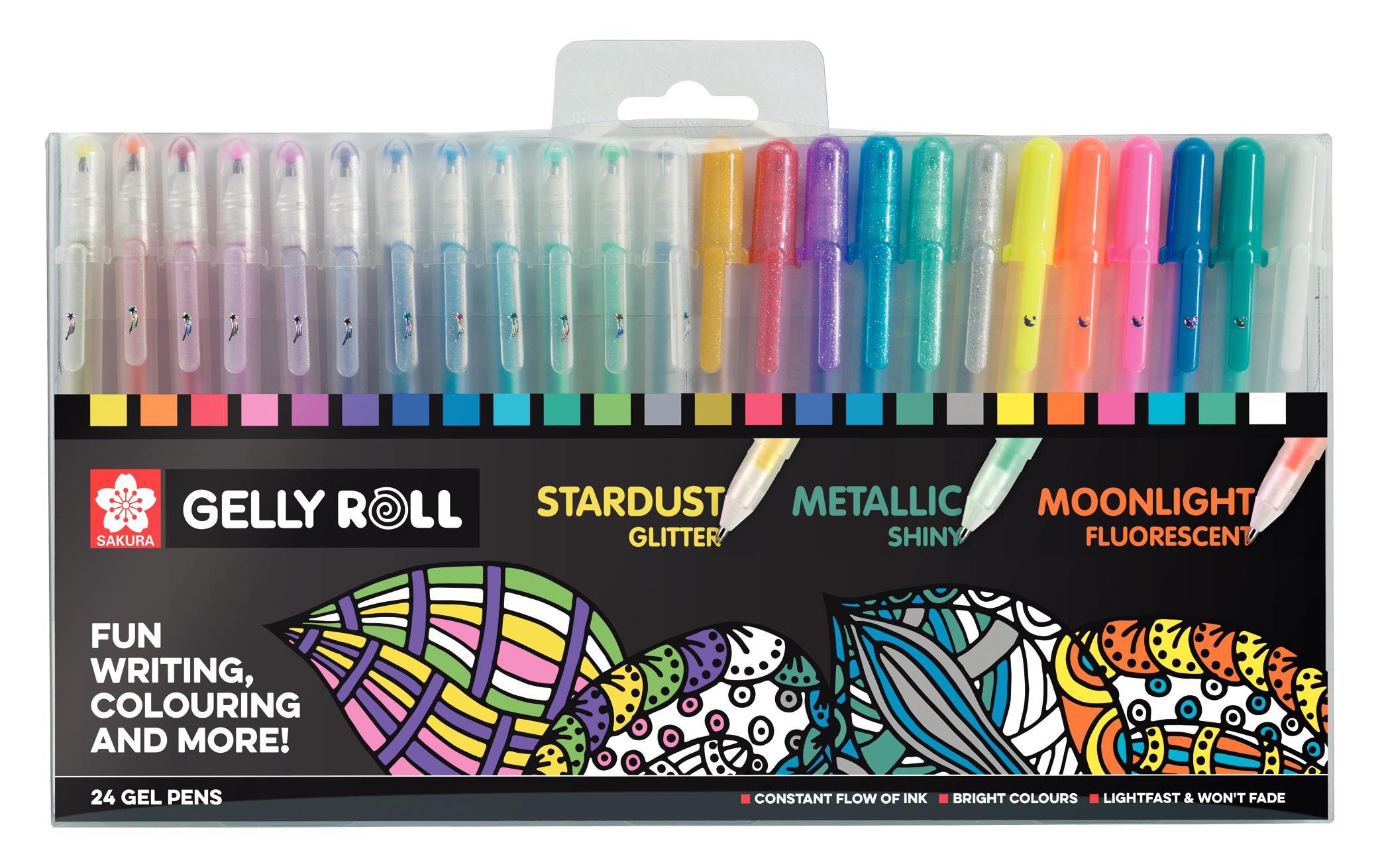 Sakura Gelschreiber Gelly Roll Set Set mit 24 Stück