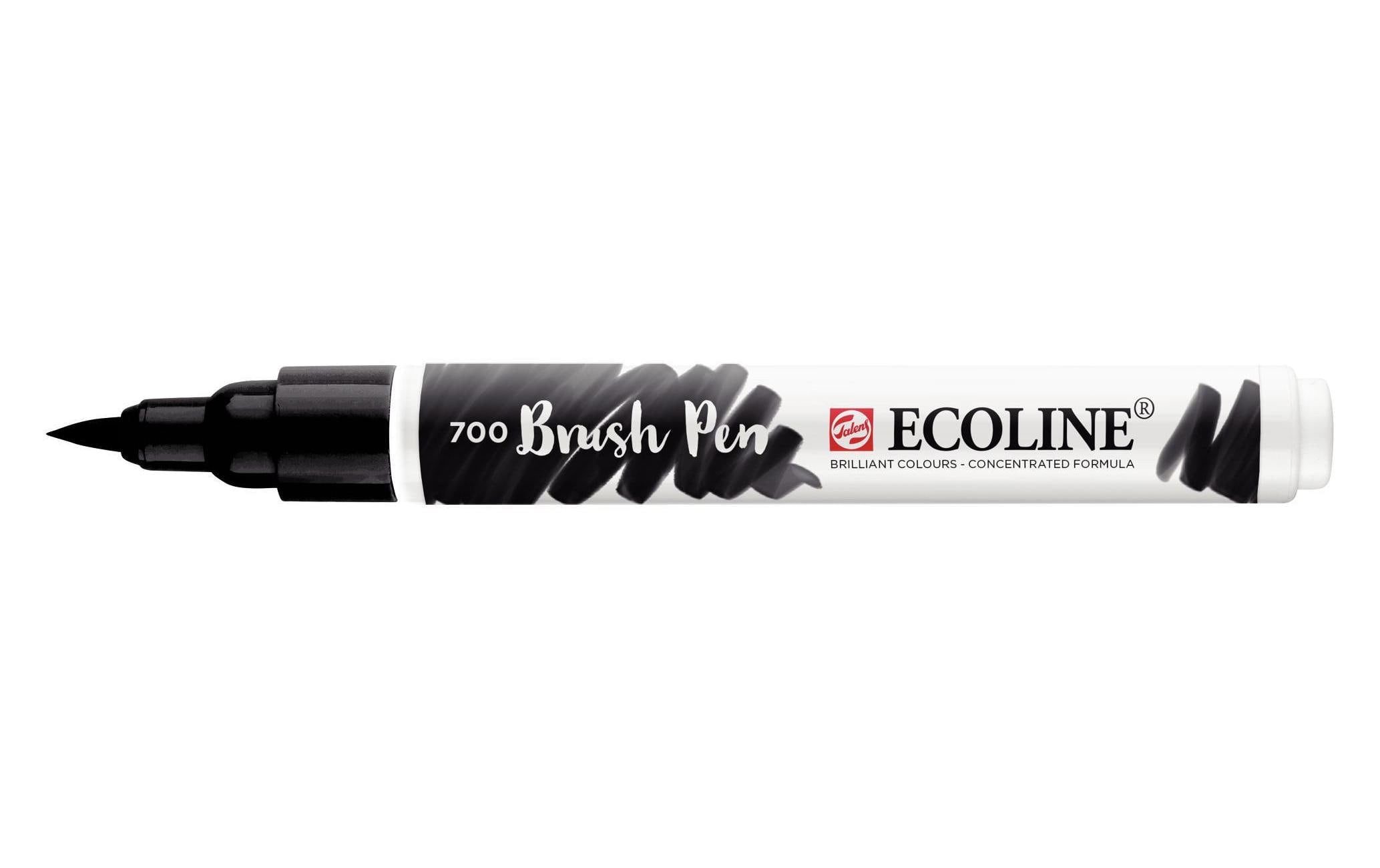Talens Brush Pen Ecoline 700 ECOLINE BRUSHPEN SCHWARZ