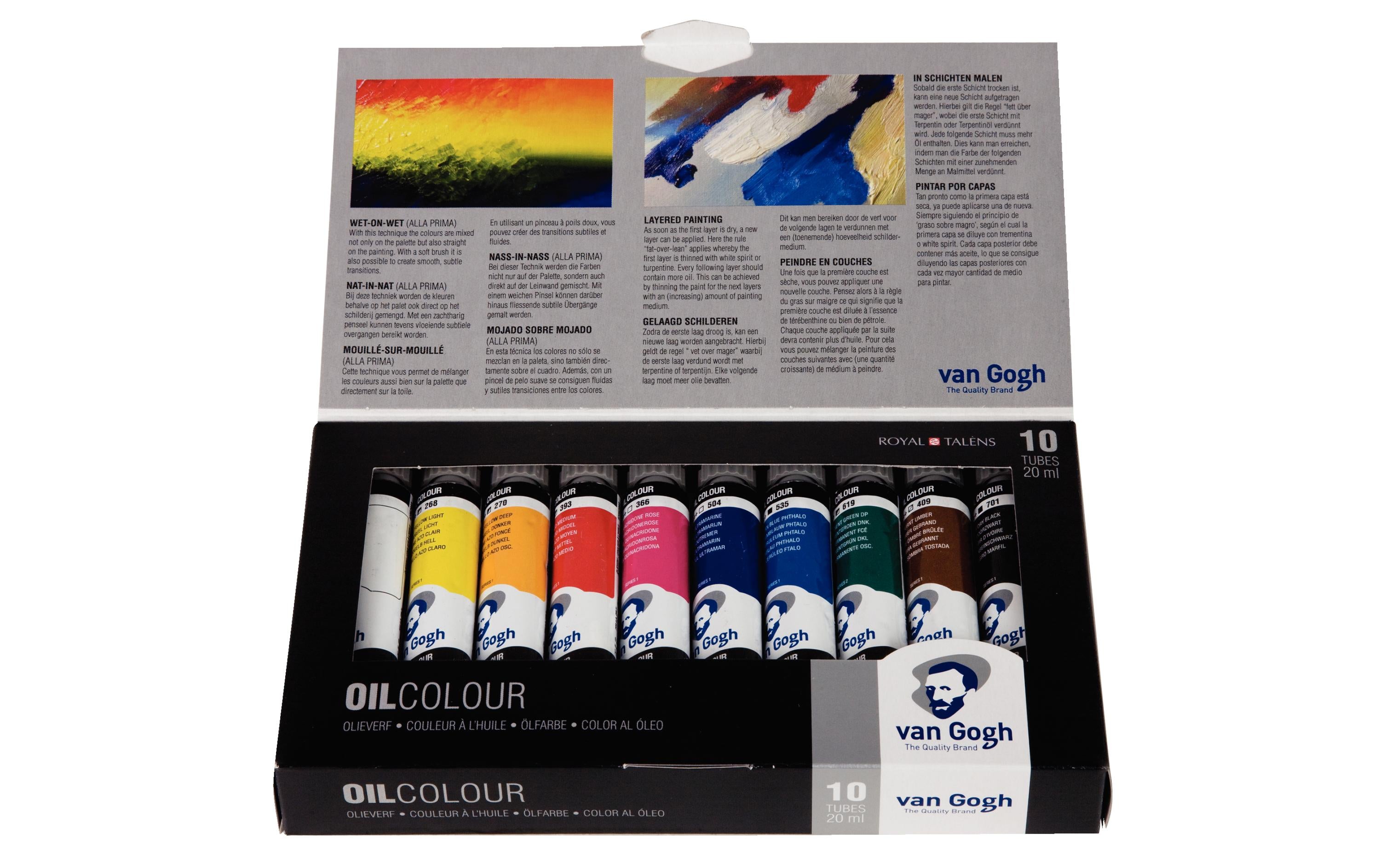 Van Gogh Ölfarbe Basic-Set 10 Tuben à 20ml