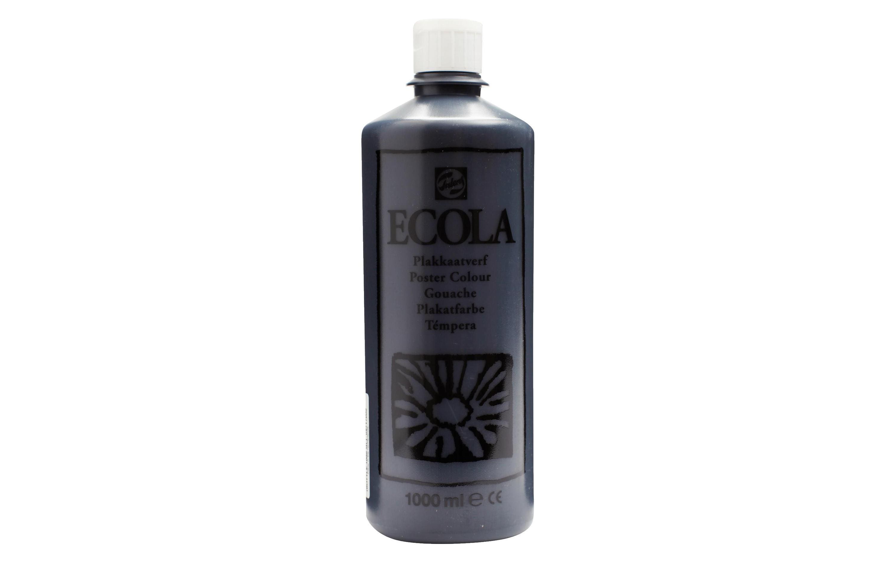 Talens Plakatfarbe Ecola 1 Liter, Farbe: Schwarz