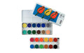 Talens Wasserfarbe 24er Deckend 24 Näpfchen, 1 Tube Mischweiss