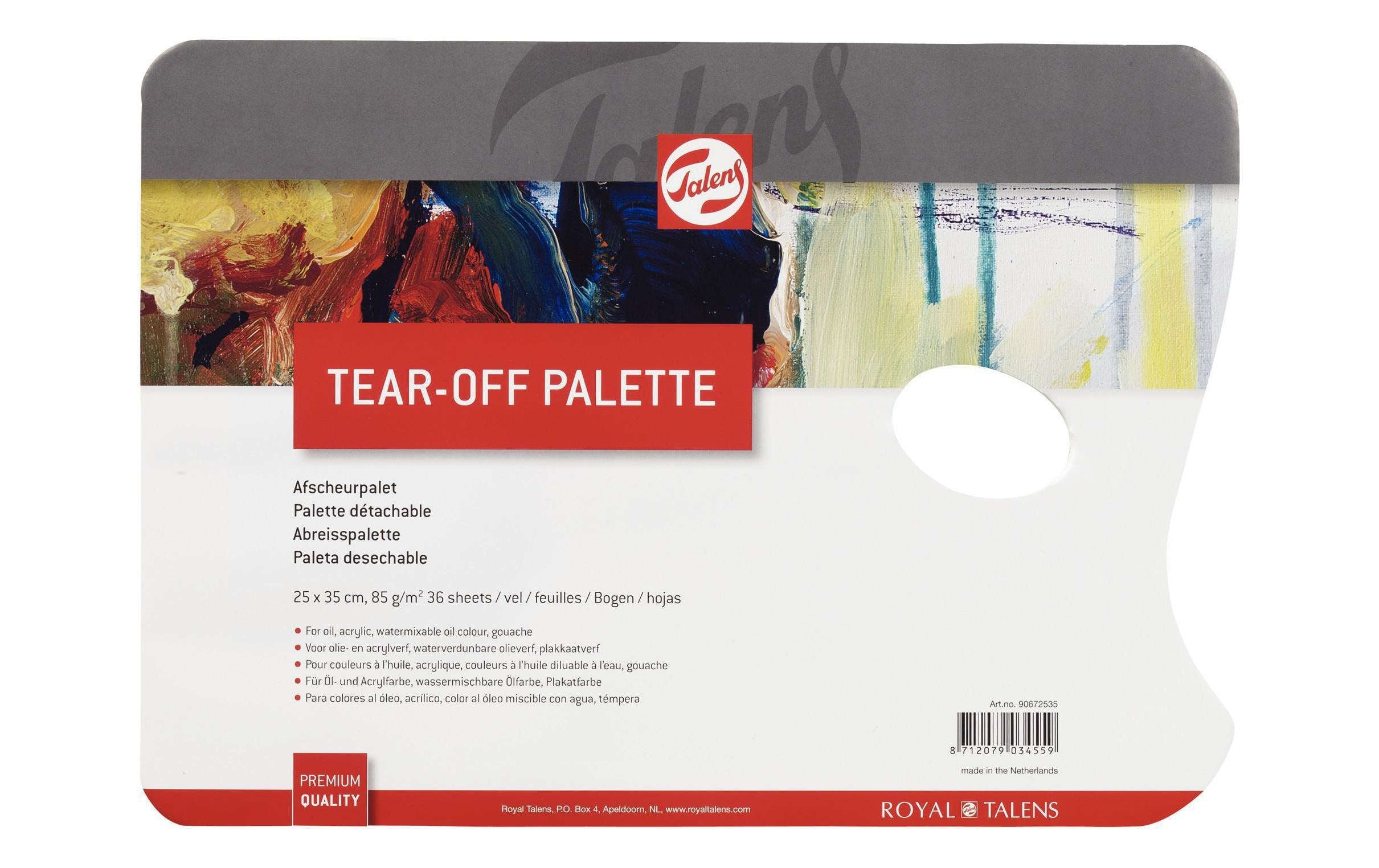 Talens Abreisspalette Grösse 25 x 35 cm, 36 Bögen