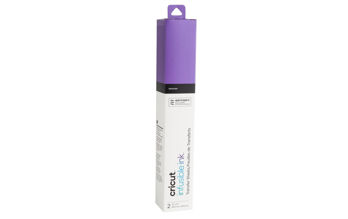Cricut Aufbügelfolie Infusible Ink violett 2 Blatt à 30.5 x 30.5 cm