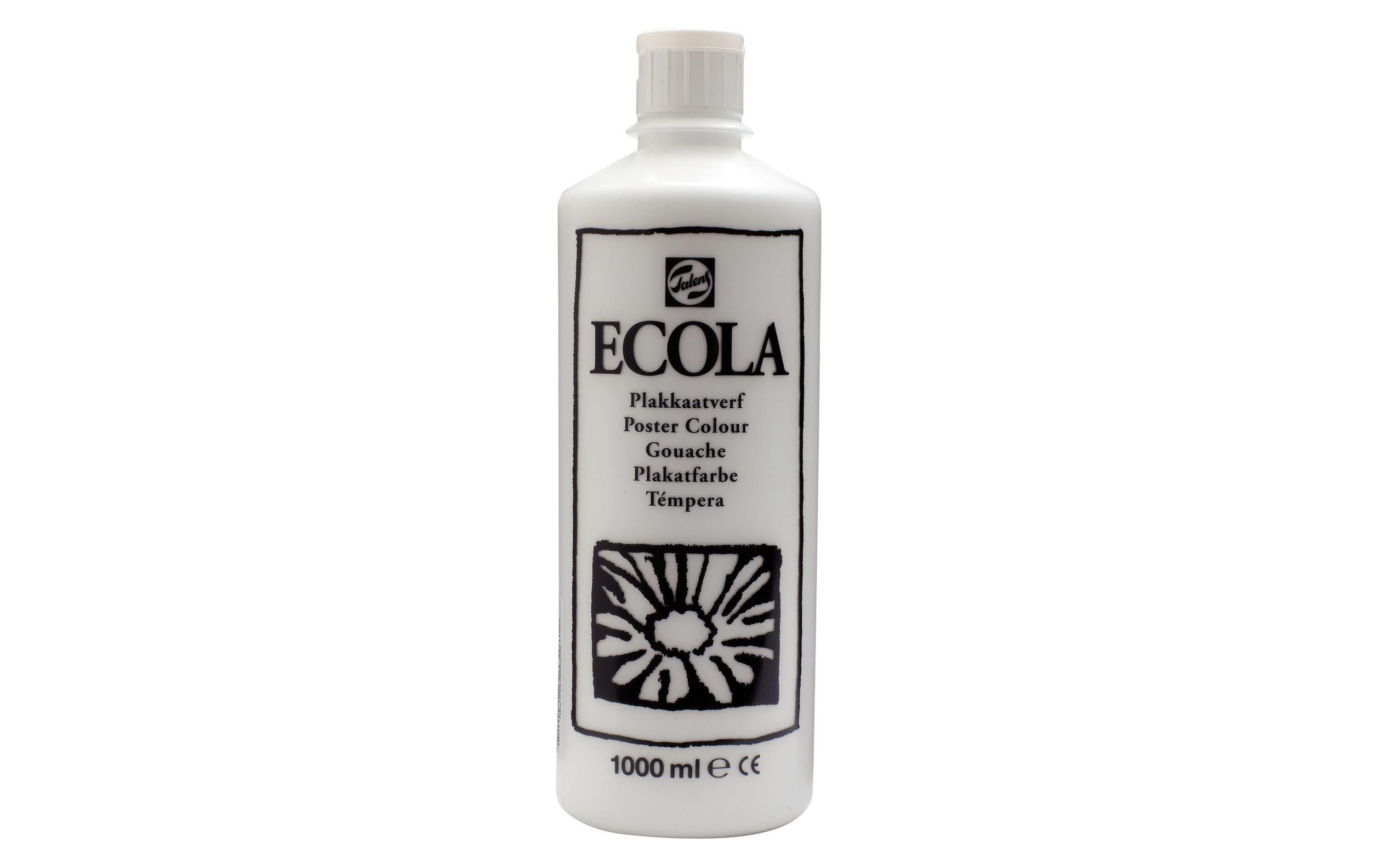 Talens Plakatfarbe Ecola 1 Liter, Farbe: Weiss