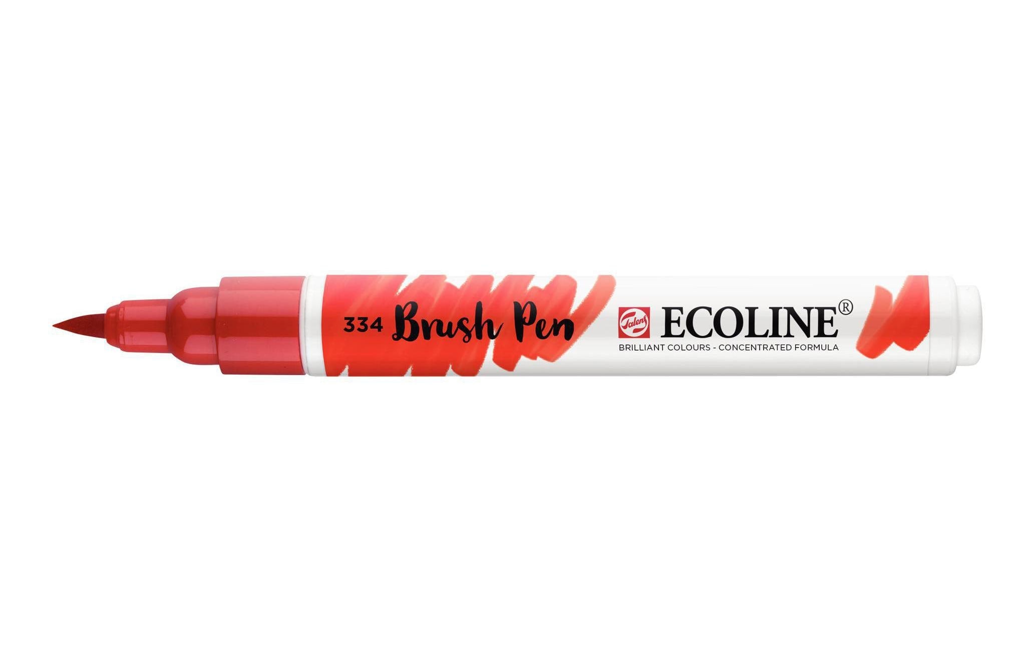 Talens Brush Pen Ecoline 334 ECOLINE BRUSHPEN SCHARLACH